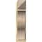 Ekena Millwork Funston Rough Sawn Arts and Crafts Outlooker, Douglas Fir, 8"W x 24"D x 32"H OUT08X24X32FST03RDF - alternate 3